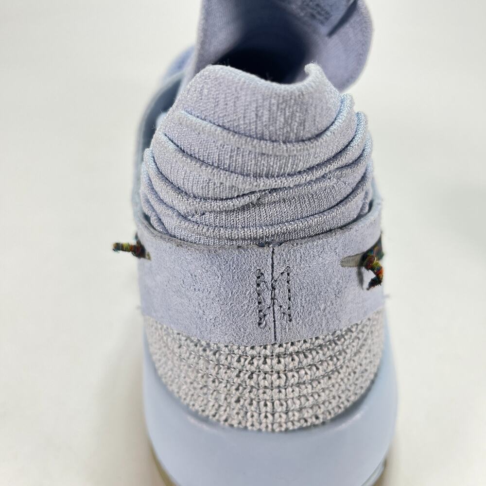 Nike KD 10 Anniversary Faint Blue Lace Up Basketball Shoes 897817-900 Mens Sz 10 - Picture 8 of 11
